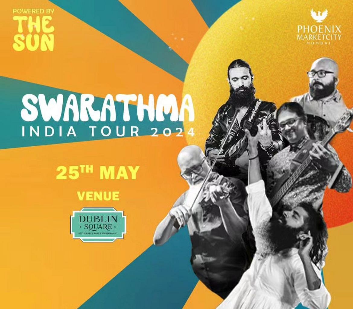 The folk-rock band Swarathma is celebrating the release of their new album “Raushan” this weekend